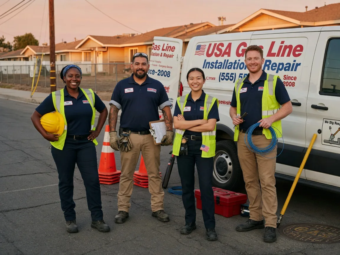Gas Line Installation company in Mont Clare, PA